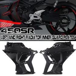 For CFMOTO Accessories 450SR SR450 450SRS CF400-6 Motorcycle Left and Right Radiator inner guard plate