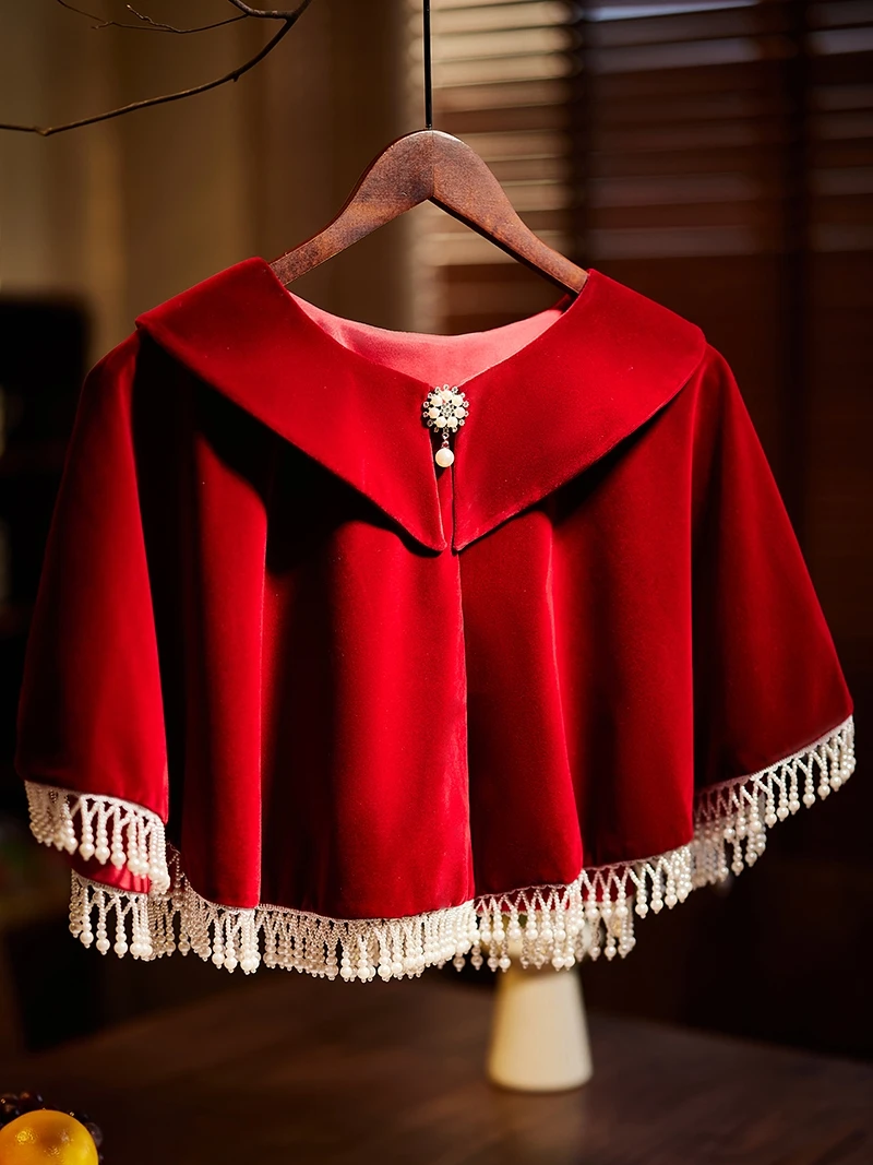 

Новая универсальная накидка-пончо ручной работы с кисточками из полиэфирного волокна, тонкая, свободная, в стиле Simple Academy