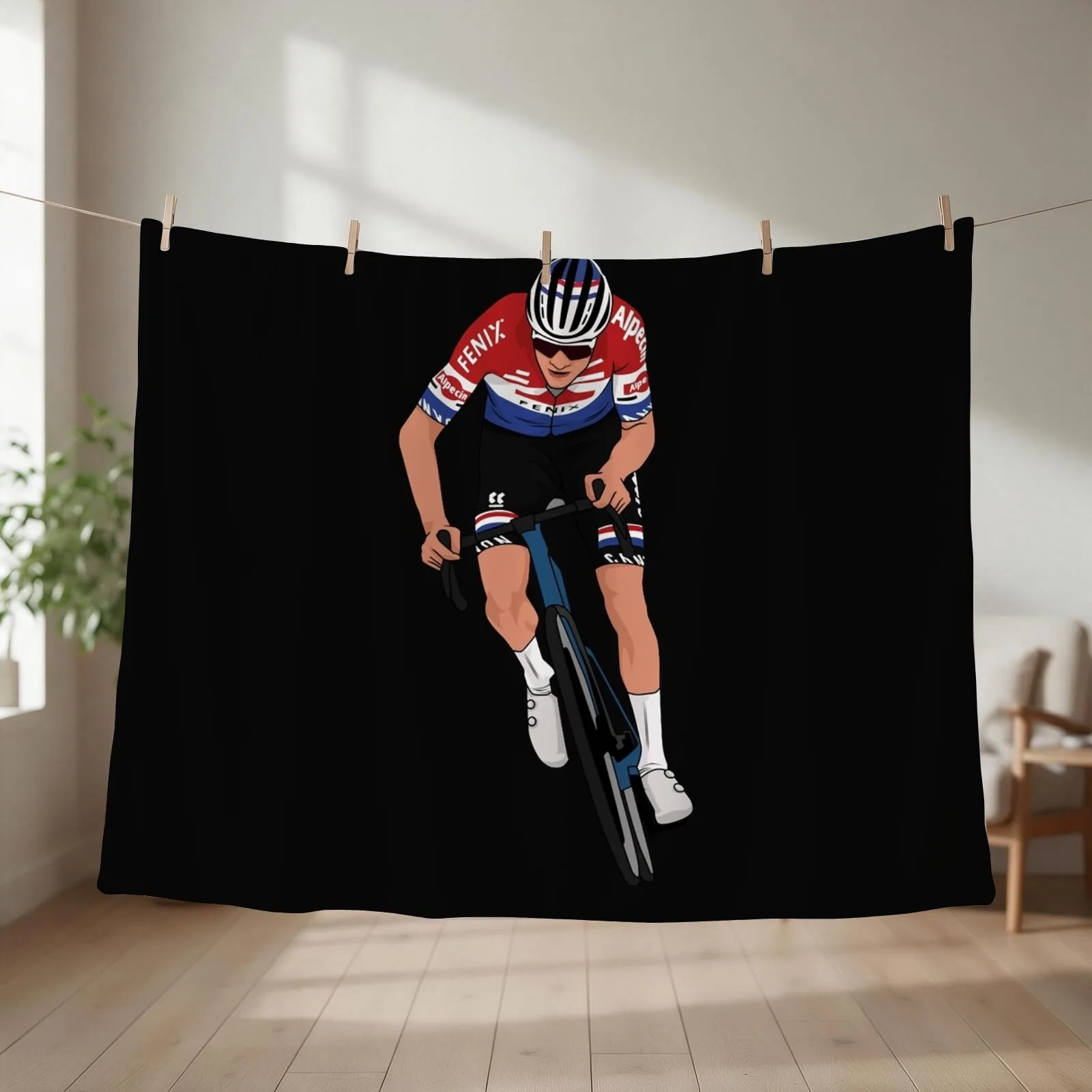 Mathieu van der poel - MVDP Throw Blanket couch cozy soft plush fuzzy picnic outdoor blanket