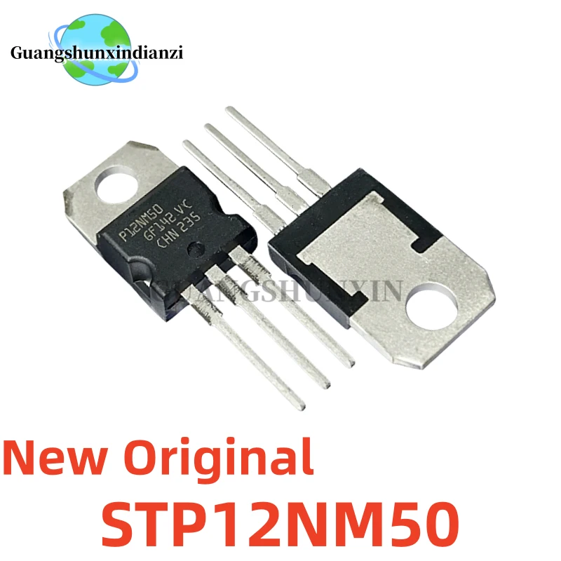 10Uds Brand New Original STP12NM50 P12NM50 12NM50 TO-220 12A 550V MOS Field-Effect Transistor