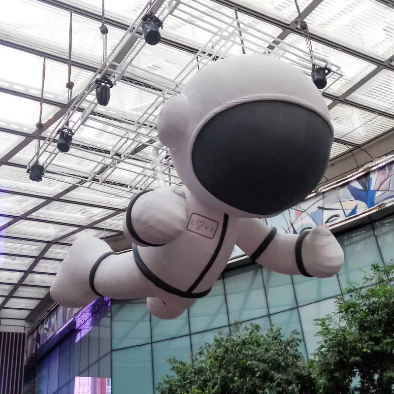 Customizable Cartoon Astronaut Hanging Inflatable Advertisement for Customized Ad Product Category