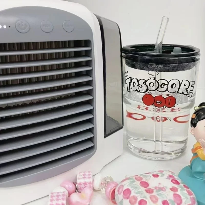 

Summer Hot Selling Personal Mini Air Cooler Desktop Usb Air And Water Cooled Fan Home Office Outdoor Must-Have