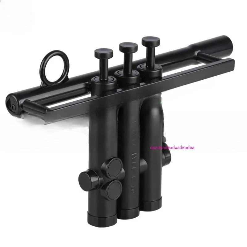 Portable Standard Trumpet Valves Embouchure Training Instrument Trumpet Finger Practice Device for Student Beginner