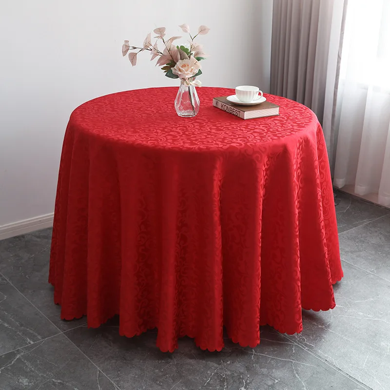 Hochzeits-Tischdecke mit Jacquard-Luxus muster, Hotel-Dinner-Zimmer, Geburtstags feier Dekoration, schönes Design, langlebig – Detail 17