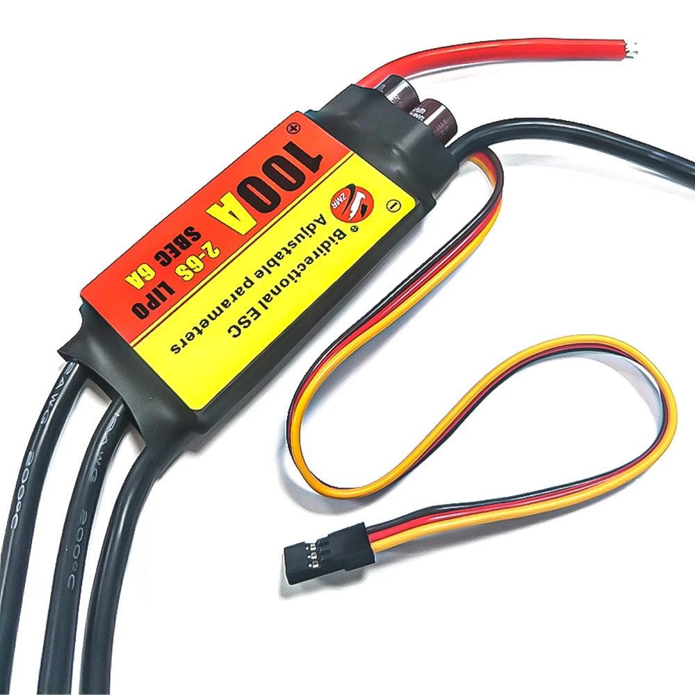 ZMR ثنائي الاتجاه قابل للتعديل بدون فرش ESC 12A 20A 30A 40A 60A 80A 100A للتحكم عن بعد المروحة تحت الماء