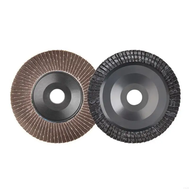 C63B 3,94 polegadas FLAP DISCS FLAP SANDING DISCO ANTI-ESTÁTICO E ANTOLUGING DISCS