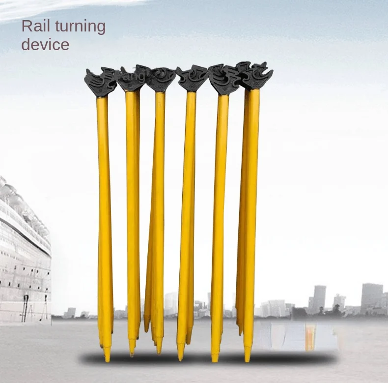 5060 Railway Rail Turner Seamless Steel Pipe Welding Railway Crowbar Rail Rail Turner