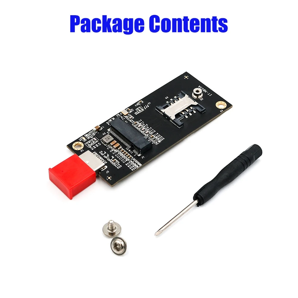 USB3.0 Expansion Card M.2 USB Adapter M.2 NGFF USB Converter with SIM 6Pin Slot for 3G / 4G / 5G WWAN/LTE Module