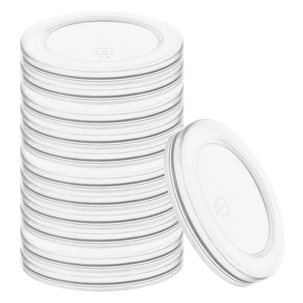 5.5 Cm Yoghurt Pot Deksel 12 Pcs