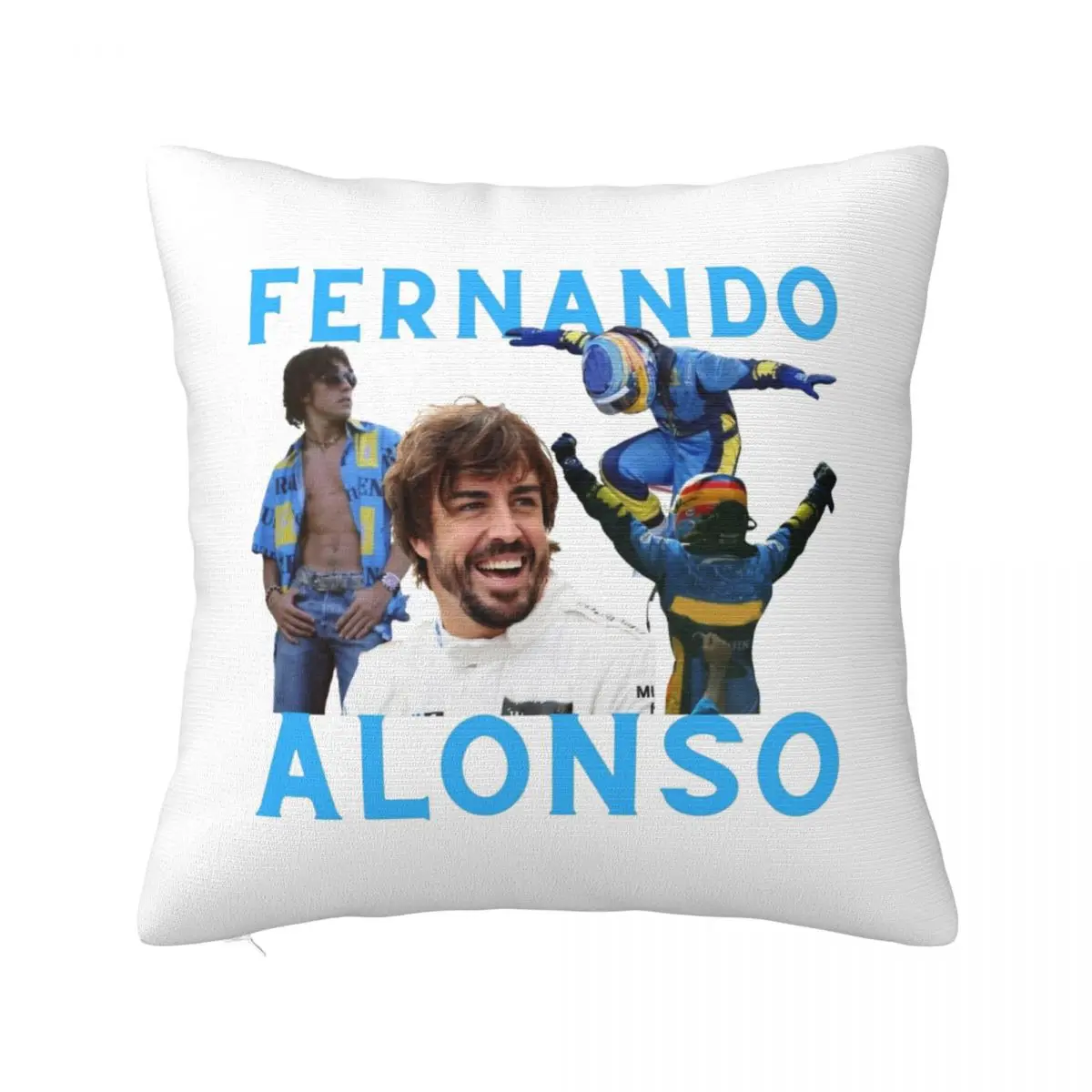 Fernando Alonso Pillowcase Polyester Cushion Cover Decorations Throw Pillow Case Cover Seat Wholesale 45X45cm