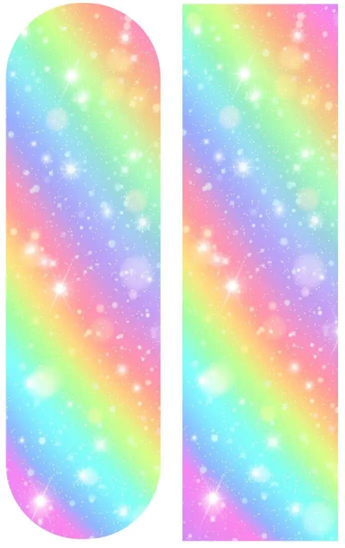 Rainbow Stripes Skateboard Grip Tape 33