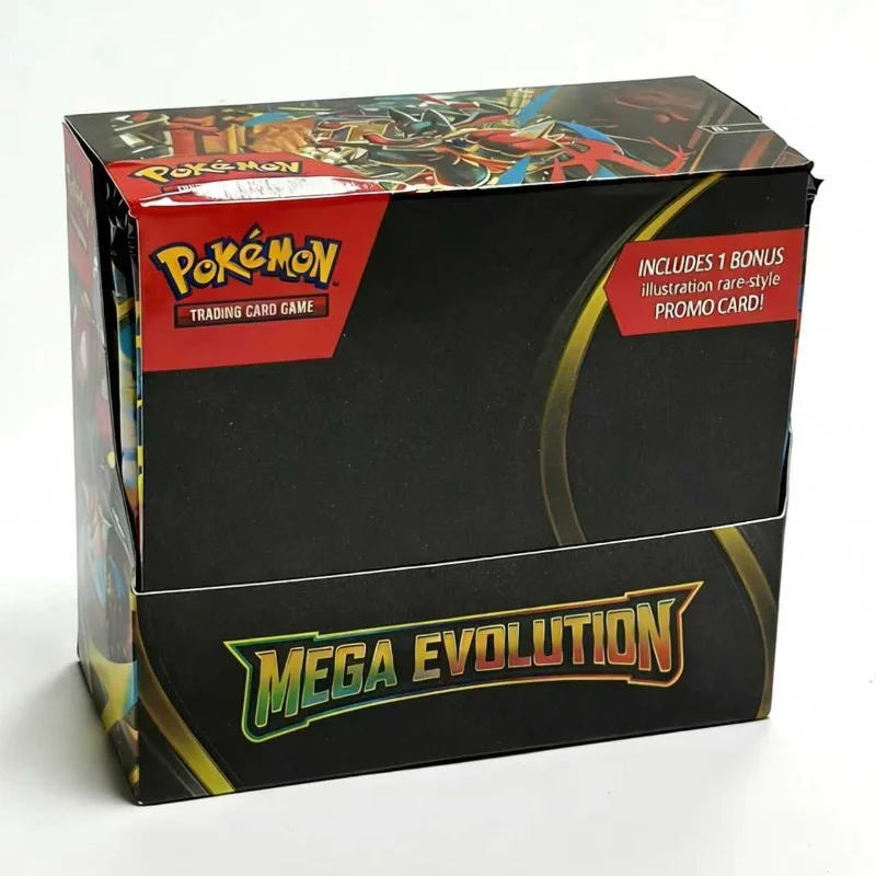 ポケモンレプリカメガ進化ブースターボックストレーディングカードゲーム英語ポケットモンスターカードレアコレクタブルバトルゲームおもちゃギフト