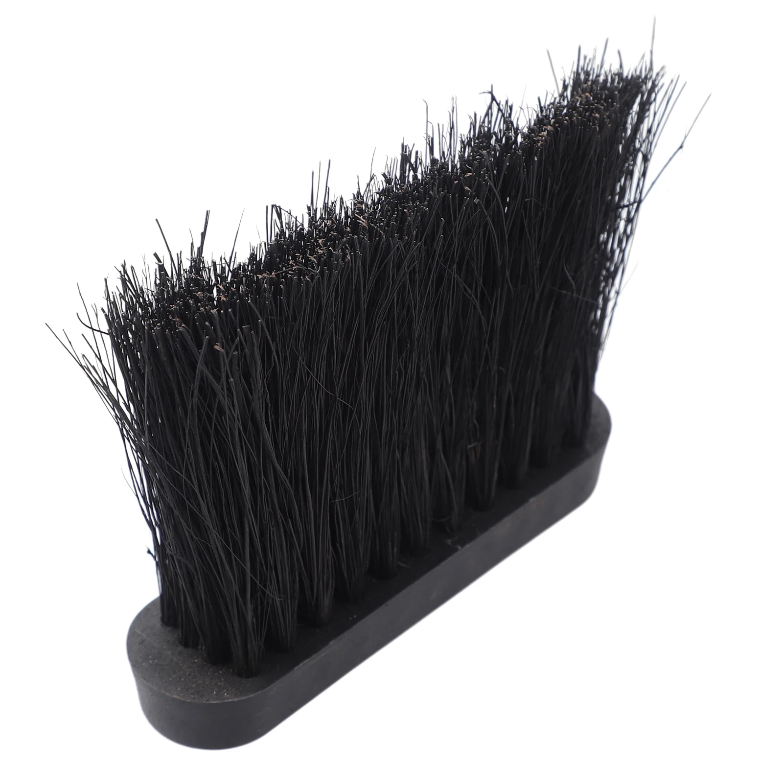 Hearth Brushes Fireplace Brush Head Oblong Refill Replacement S/l Spare Parts Sweep 2Pcs Accessories Black Companion