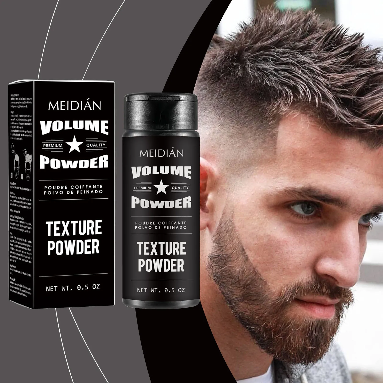 Fluffy Hair Powder Mattifying Powder For Increased Hair Volume Styling To Finalize Hair Design Unisex Hair Powder For Women Men