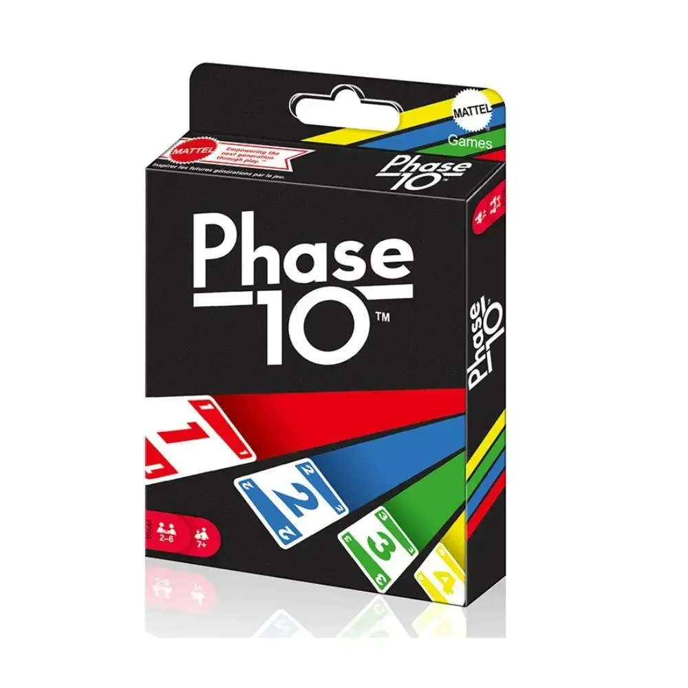 Uno Phase 10 Matching Kartenspiel Showem Uno Karte Multiplayer Familien feier Brettspiel lustige Freunde Entertain ment Poker