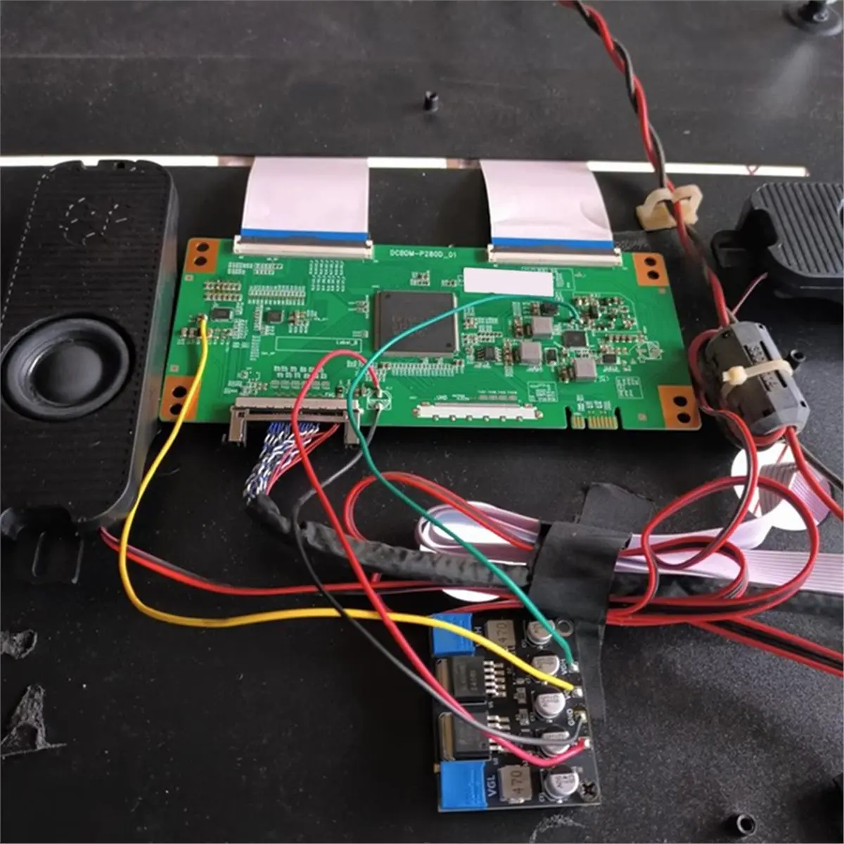 DC 12V VGH VGL Voltage Regulation Module LCD TV VGH VGL Voltage Boost Reduction Module TV Screen Repair Accessories