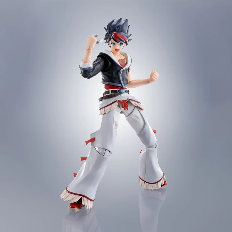 

Spot SaleBandai Genuine Back Arrow Mol Kit Anime Figures SHF Back Arrow Action Figure Collection Mol for Boys Toys Christmas Gif