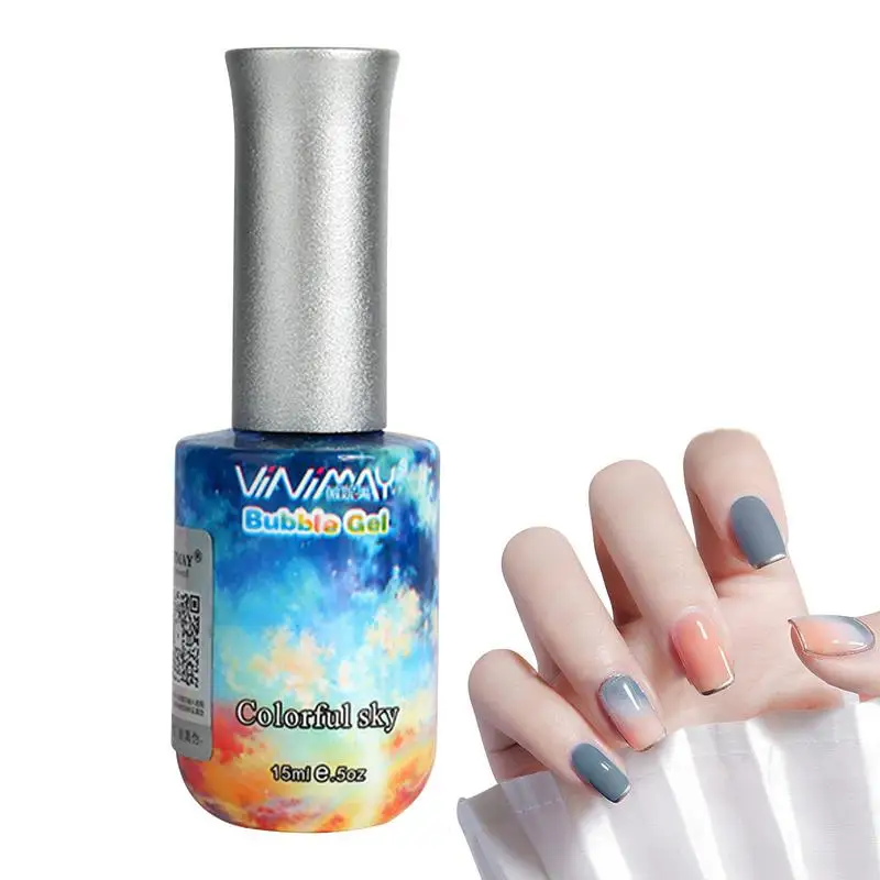 

15ml DIY Blooming Gel Multifunctional Nail Blooming Mild Gel Smudge Ink Drawing nail gel for Spreading Effect Marble Nail Polish