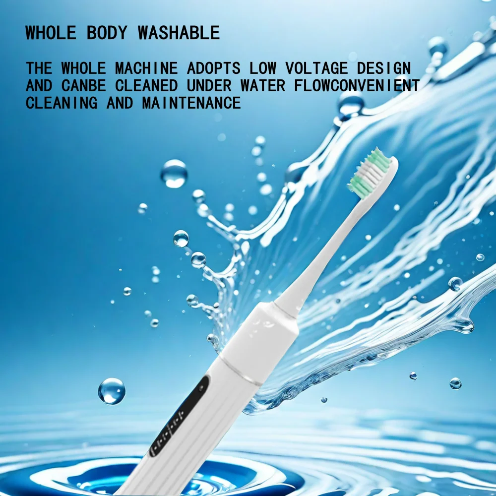 Sonic Electric Toothbrush - Home Portable Calculus Removal Care and Toothbrush Tool image 5