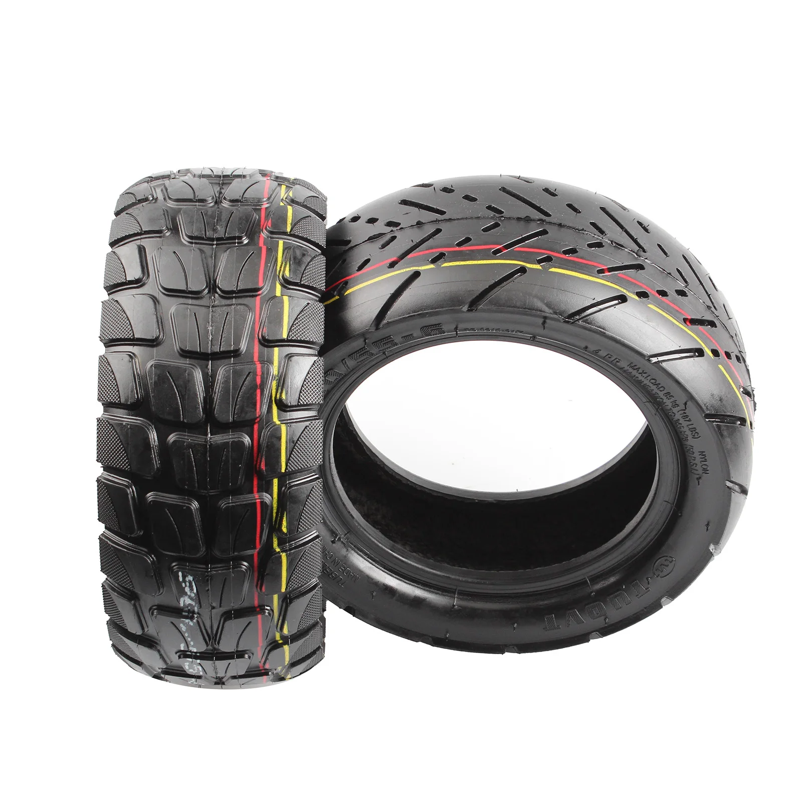 TUOVT 90/55-6 Tubeless Tyre Thickened Off-road and Road Tire Vacuum Tire for Electric Scooter Accessories view 3