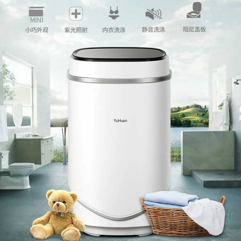 Top Loading Single Barrel Mini Washing Machine Portable    Washer and Dryer