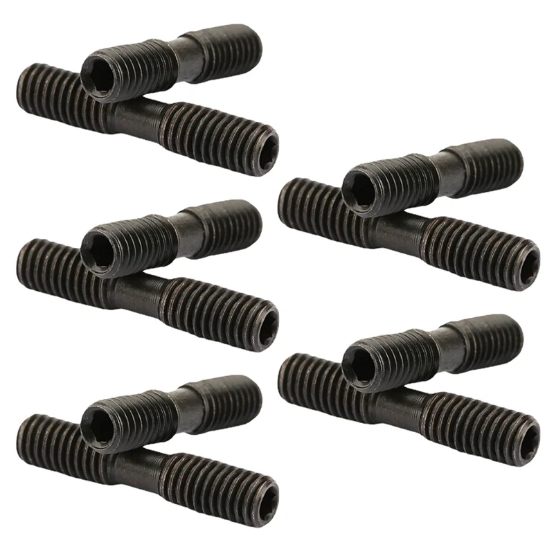 

B23B Clamping Screw ML0625 CNC Lathe Tool Spare Screw Double-Head Screw Double-Head Screw Splint Screw 10 Pieces