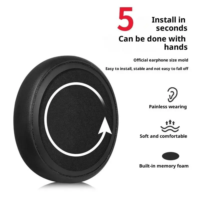 

2/3Pcs Replacement Ear Pads for Microsoft Series X/S&One Headsets-Protein Leather & Memory Foam Cushions with Breathable Mesh