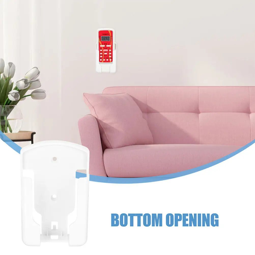 3Pcs Adhesive Remote Control Wall Holder Organizer No Drill Space Saver for Home Office Air Conditioner Storage