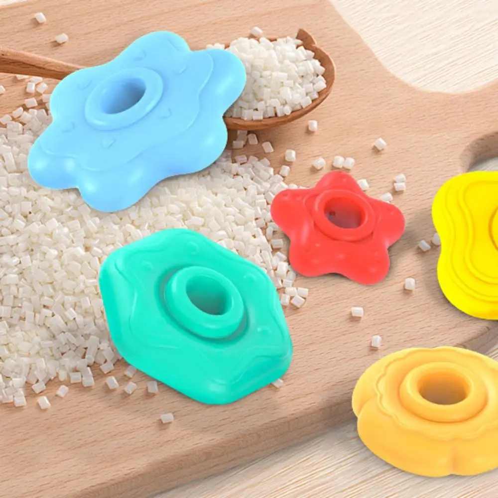 Impilatore arcobaleno quadrato irregolare Giocattolo per bambini Torre arcobaleno Giocattolo Montessori Vite rotante Bullone Giocattoli impilabili Educazione precoce