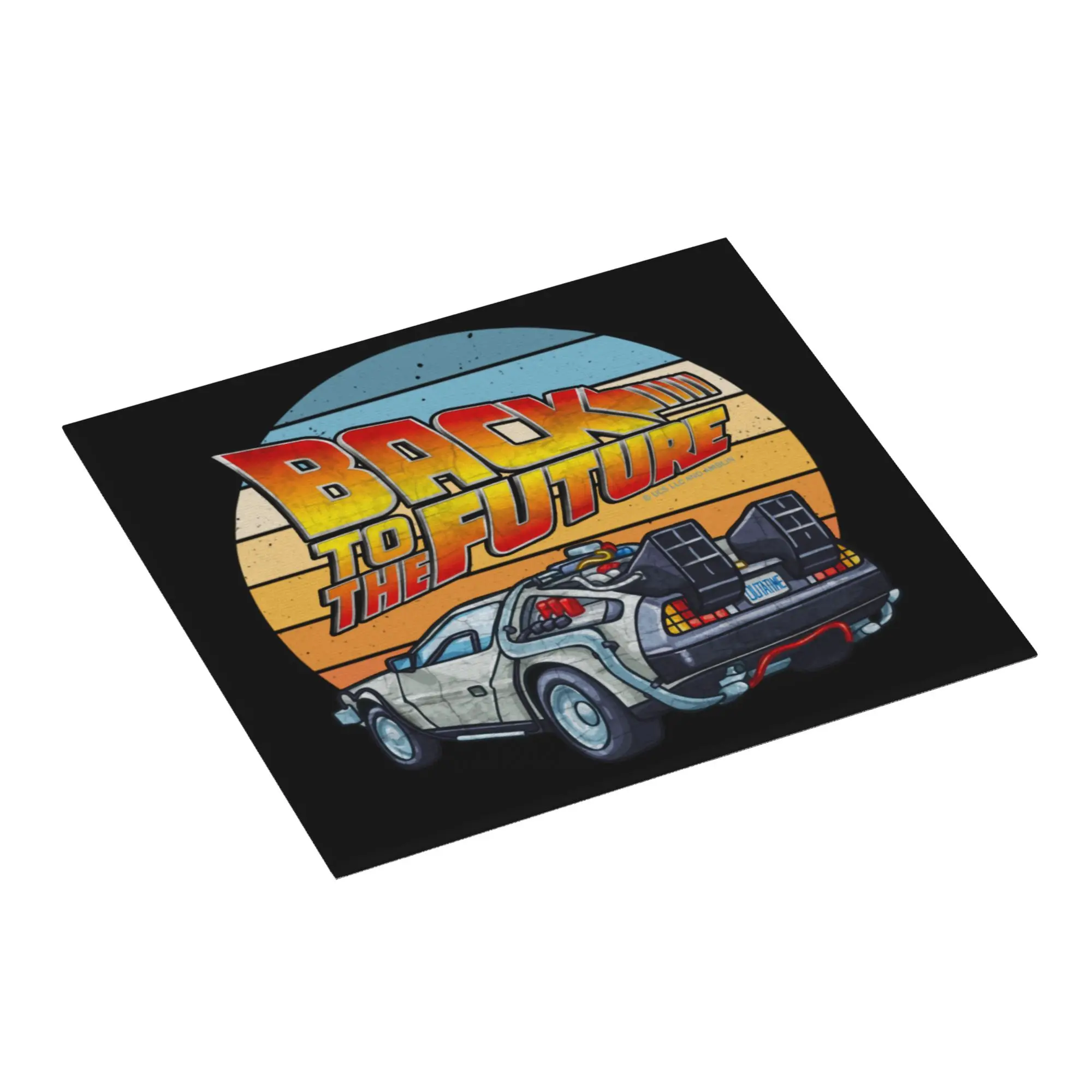 Drying Mat For Kitchen Back To The Future Delorean Car Water Absorbent Waterproof Reusable On Slip Kitchen Counter Protector Mat