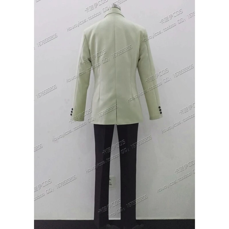 Game Phantom Thieves of Hearts Akechi Goro CROW Cosplay Costumes School Uniform Men Coat Shirt Pants Necktie Gloves Outfits - view 3