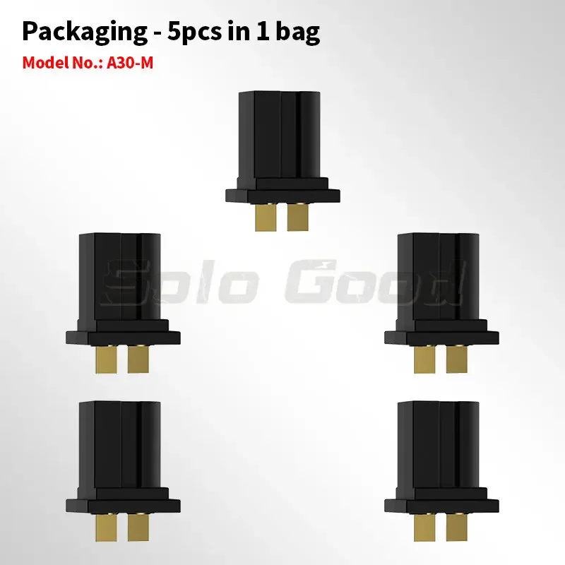 5PCS GAONENG A30 Female Male Connector Adapter GNB High Current Plug For RC FPV Tiny Drone Mico Four Axis Multicopter DIY Part