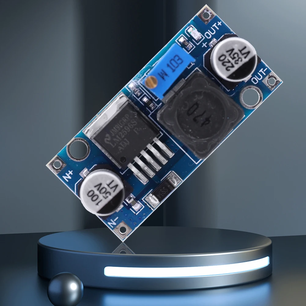 Módulo reductor LM2596, convertidor Buck ajustable de CC a CC, regulador de voltaje, módulo de fuente de alimentación de conversión LM2596S, 5-1 Uds.