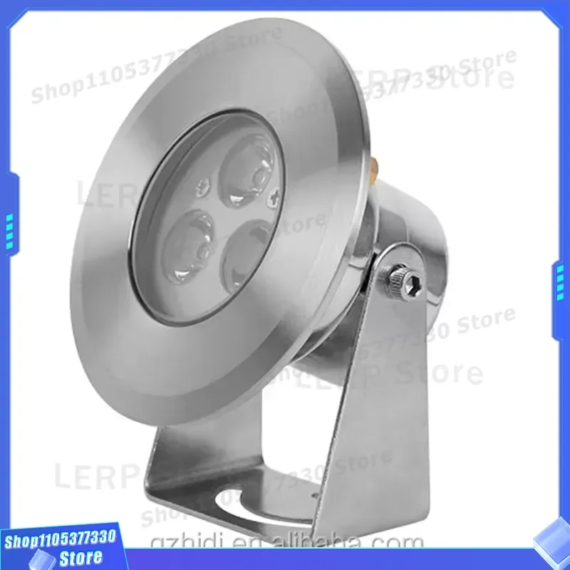 IP68 Waterproof Underwater Spotlight for Swimming Pool LED Submersible Light Fixture Outdoor Garden Pond Decoration Lamp LED