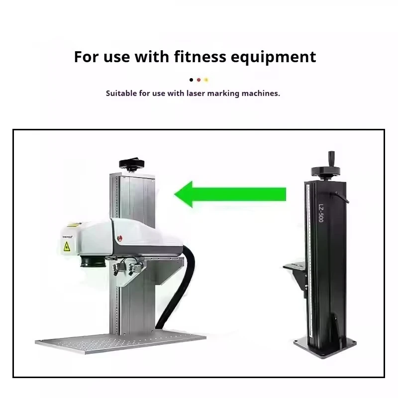 Experimental Optical Z-Axis Large Stroke Workbench Column T-Shaped Wire Hand-Cranked Lifting Table for Camera Platform
