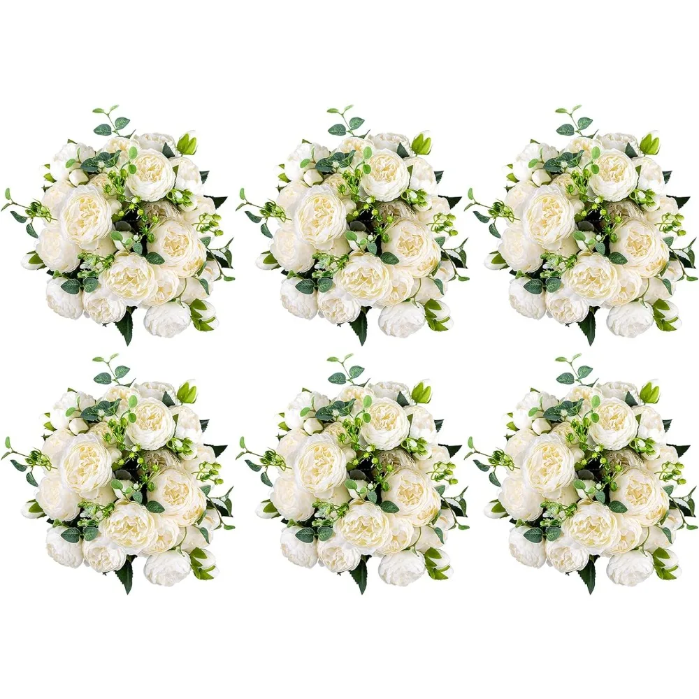 

Valentine's Day Floral Bouquets Flower Balls Arrangement for Home Party Decor Table Decoration & Accessories Vase Wedding Room