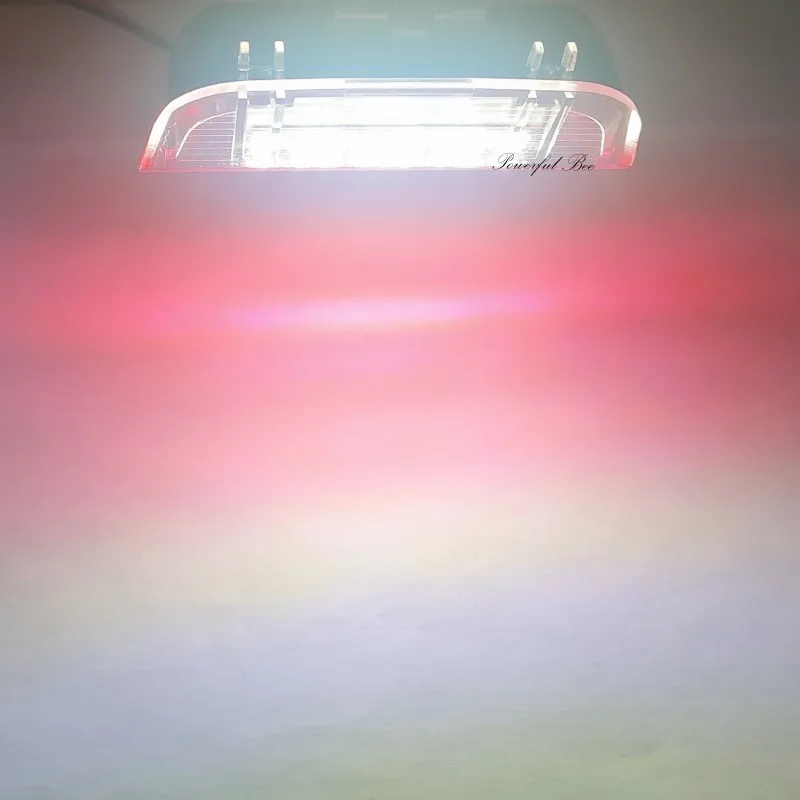 Cayenne EOS Scirocco Superb Alhambra용 LED 자동차 문짝 램프 조명, CANBUS 오류 없음, 흰색과 빨간색, 2 가지 이중 색상