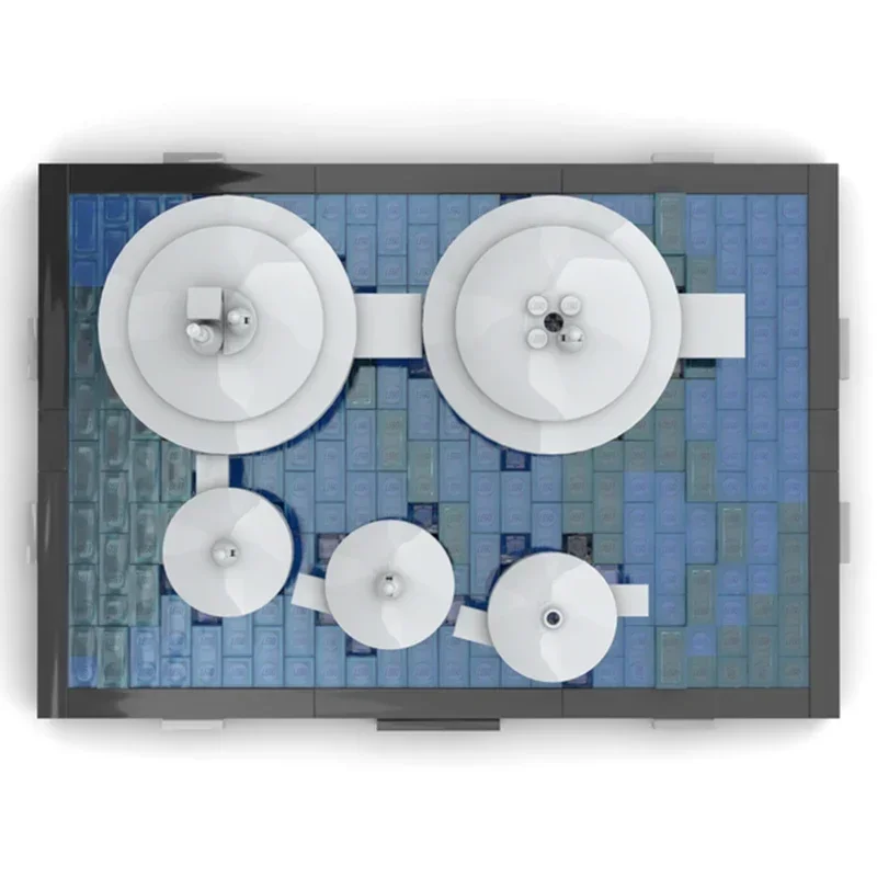 Star Movie Model Moc Bouwstenen Micro Schaal Stad Diorama Technologie Modulaire Blokken Geschenken Kerst Speelgoed DIY Sets Montage