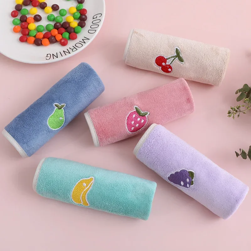 Cartoon Baby Towel Children Bath Towel Soft Absorbent Cotton Face Towel for Newborns Kids Washcloth Wipes Handkerchief 30x30cm