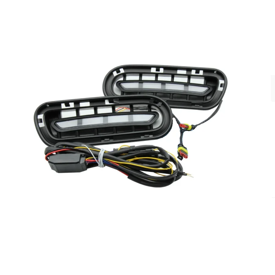 LED Front Bumper fog light foglights daytime running lights For Kia Stinger 2018 2019 2020