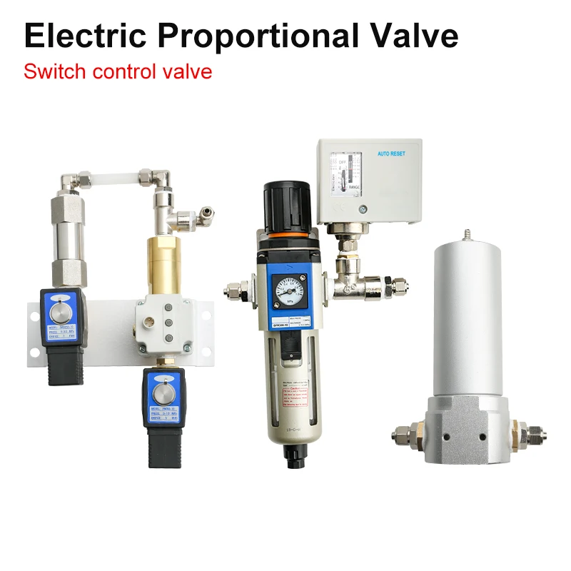 SMC Electric Proportional Valve Set Electric Controller Air Filter Pneumatic Switch Control Valve For Laser Cutting Machines