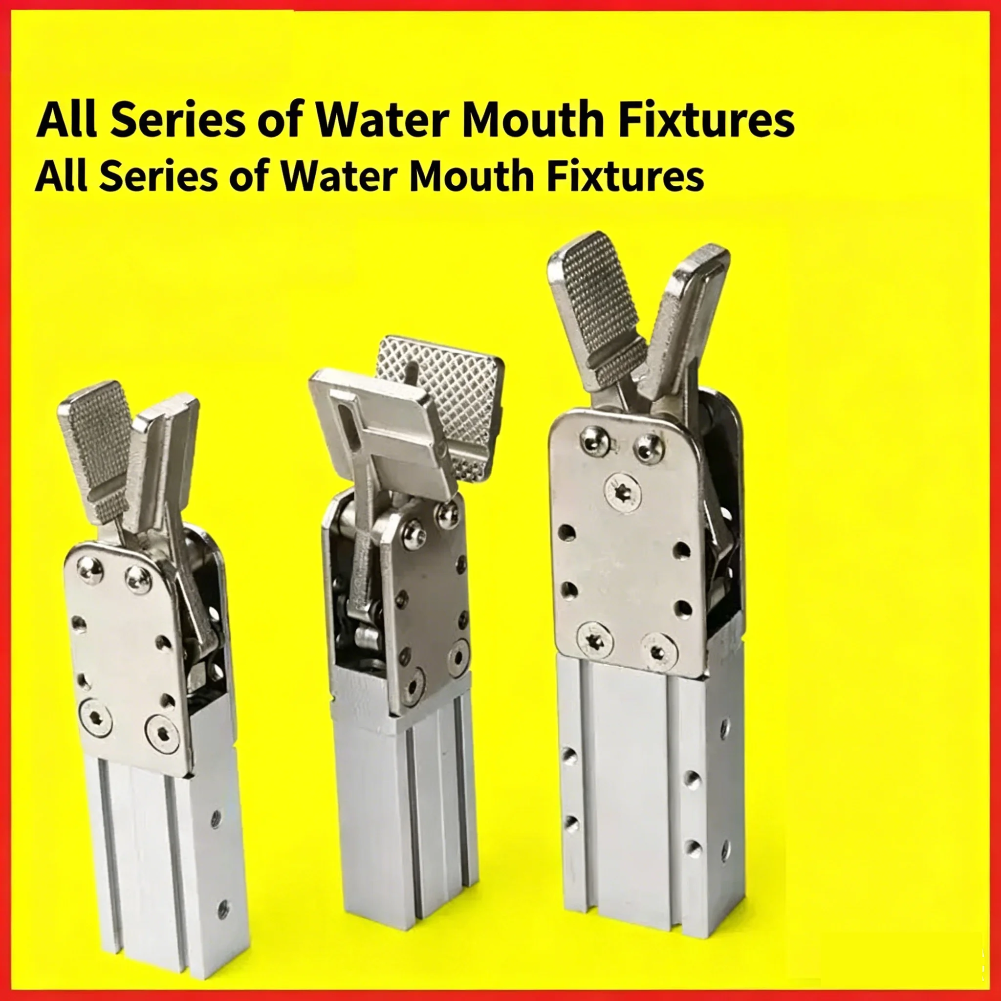 2015D 1615D Pneumatic Cylinder Gripper for Robotic Machines Single-acting Double-acting Manipulator End Clamps