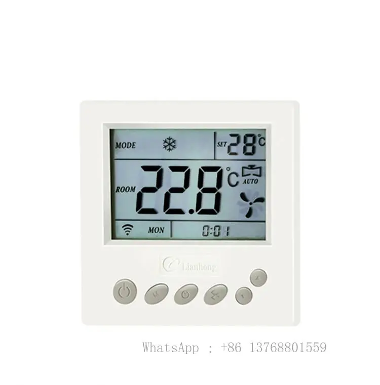 HVAC Digital Fan 3 Speed Control Smart Home Thermostat Wifi