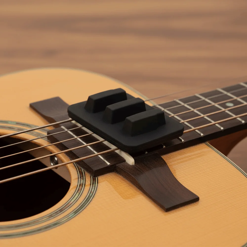 Soft Silicone Guitar String Muffler Anti-Slip Base Reusable Guitar Mute Pad Durability Wear Resistance Noise Reduction Tool