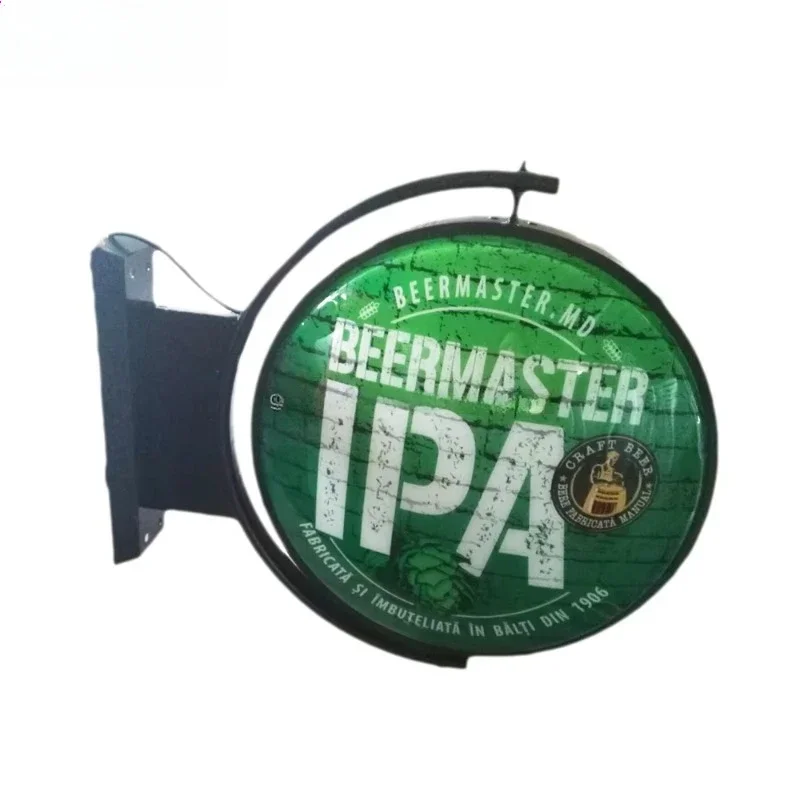 Customized outdoor Led rotating board acrylic light box