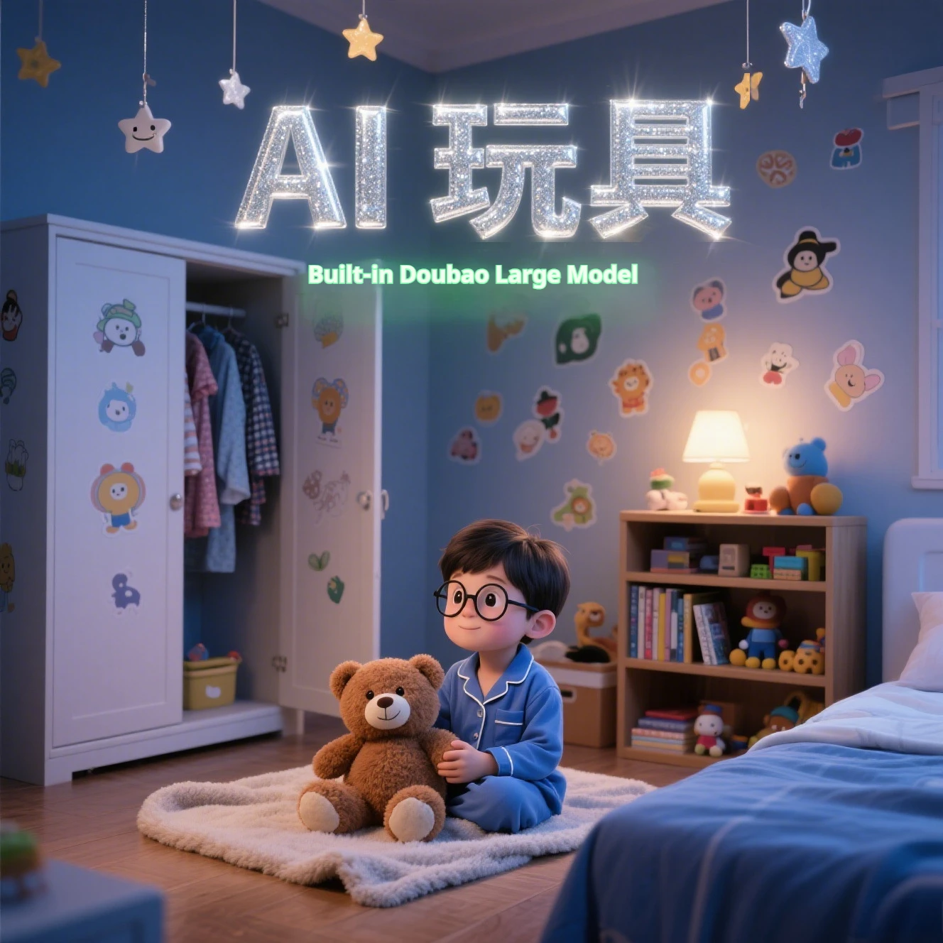 AI Smart Plush Toys Accessible To Large Model For Open Dialogue Interactive Soft Stuffed Animals With Artificial Intelligence