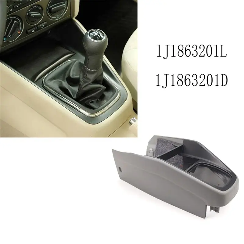 AU33-For VW Bora Golf 4 Jetta 4 1998-2004 Center Console Trim Front Center Console Middle Tunnel 1J1863201L 1J1863201D