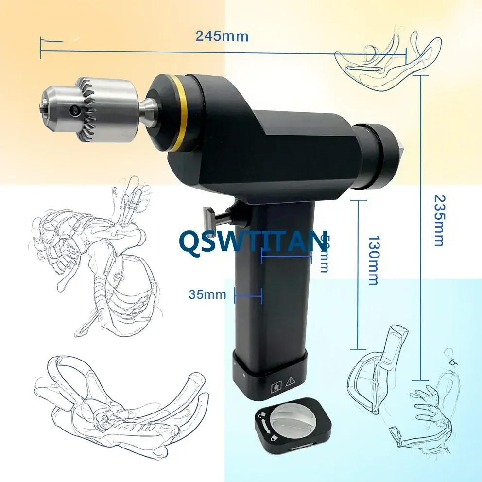 

Cannulated Drill Machines Orthopedic Drill Electric Power Tools Set Medical Supplies Veterinary Surgical Set