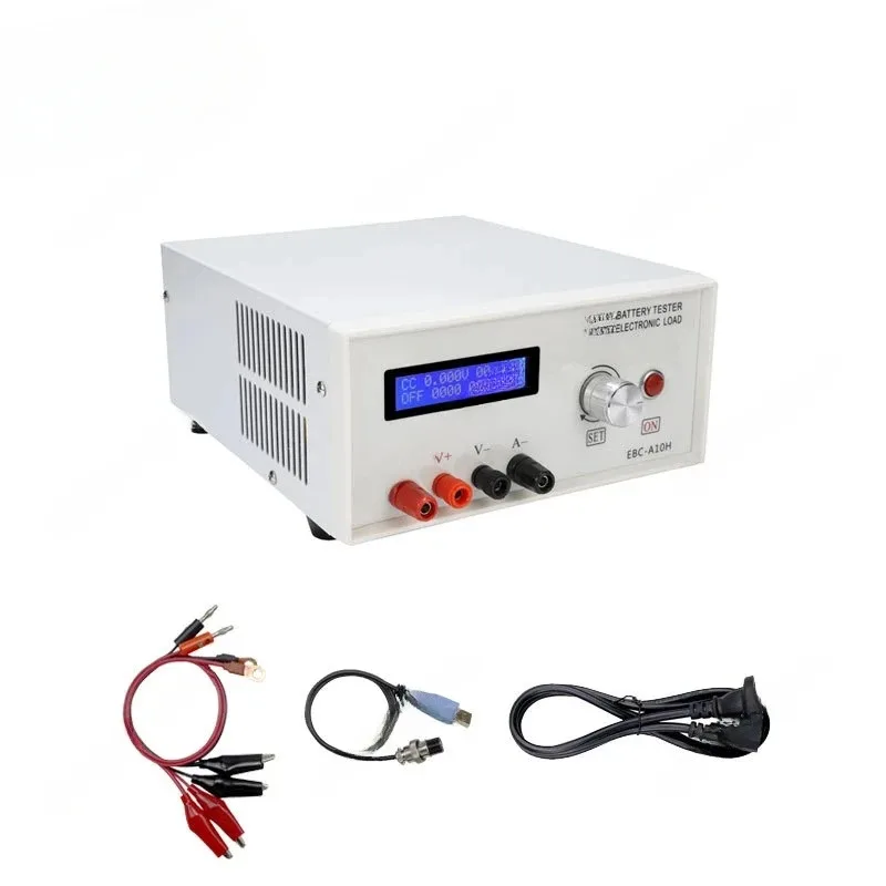 EBC-A10H AC Professional Pack 18650 Battery Capacity Tester 30V 10A 150W