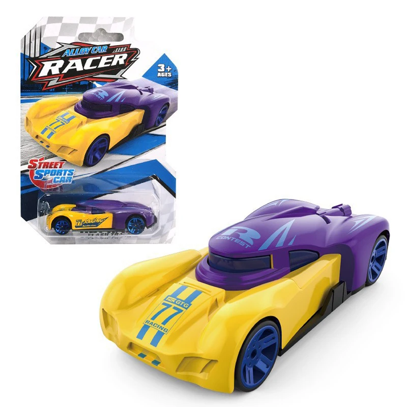 Neue Legierung Auto Kinder Mini Legierung Auto Schiebe Zurückziehen Sport Auto Racing Modell Set Spielzeug